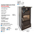 Gabija Stove 306 Box, Wood Stove, Fire Pit, Fireplace, Wood Burning Stove, Fire Pits, Cooking, Iron Stove, Mini Stove, Cooking Healter